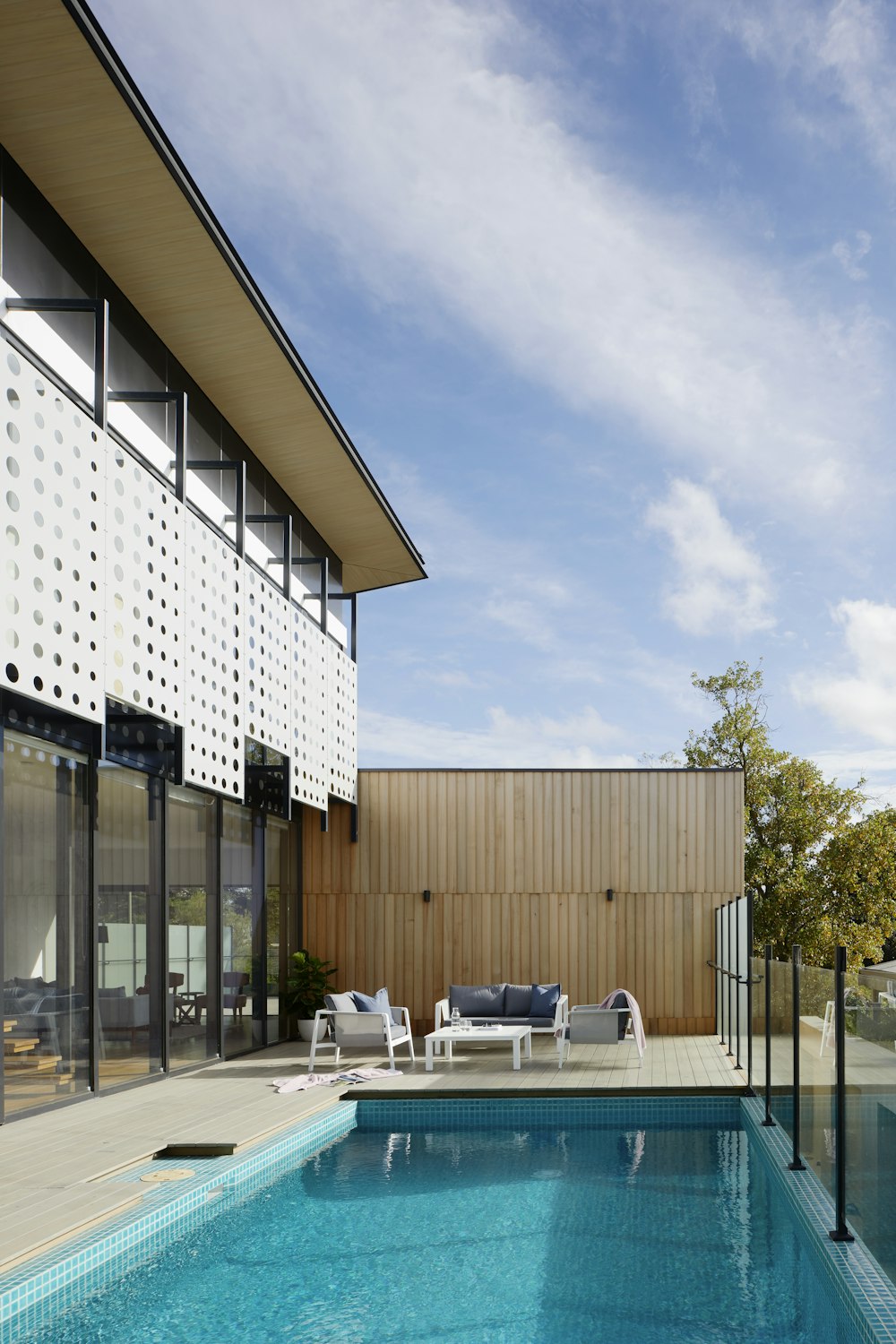 Exterior and garden facing rooms